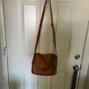 Marc Jacobs Tan Crossbody Bag with Adjustable Strap